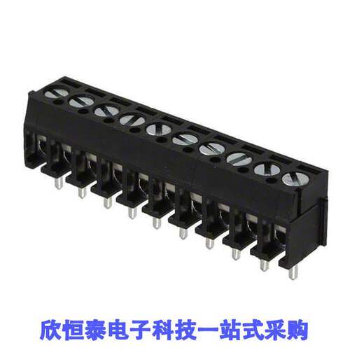 OSTTE100104连接器 《 TERM BLK 10P SIDE ENT 3.5MM PCB    》