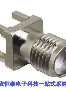 CONSMA001连接器 《 CONN SMA RCPT STR 50 OHM PCB    》