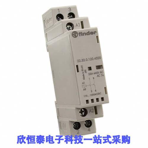 22.32.0.120.4320继电器 《 RLY CONTACTOR DPST 25A 120V    》