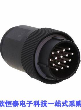 JR25WP-16P(31)连接器 《 CONN PLUG MALE 16P SOLDER CUP    》