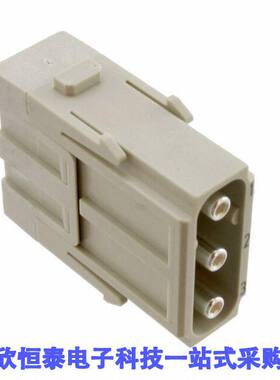 09140032602连接器 《 MODULE MALE 3POS SCREW    》