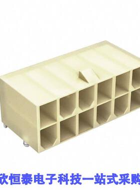 0039294129连接器 《 CONN HEADER R/A 12POS 4.2MM    》