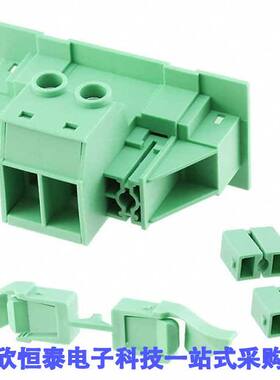 1703771连接器 《 TERM BLK HEADER 2POS GREEN    》