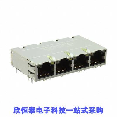 J1N-0013NL连接器 《 CONN MAGJA【 4PORT 100 BASE-TX    》