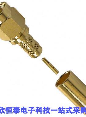 132113RP连接器 《 CONN RPSMA PLUG STR 50OHM SOLDER    》