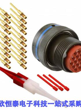 MS3476W14-19P连接器 《 CONN PLUG MALE 19POS CRIMP    》