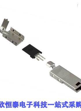 1734205-1连接器 《 CONN PLG USB2.0 MINI B 5POS SLDR    》