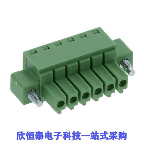 2640800000连接器 《 TERM BLK PLUG 6POS 180DEG 3.5MM    》