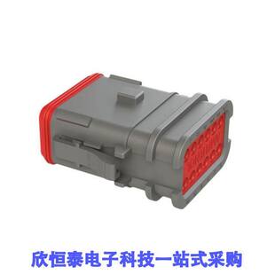 CONN OMGRY连接器 12SA HSG 12POS PLUG AT06