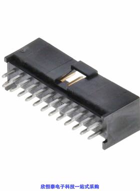0901301224连接器 《 CONN HEADER VERT 24POS 2.54MM    》