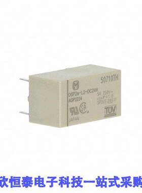 DSP2A-L2-DC24V继电器 《 RELAY GEN PURPOSE DPST 5A 24V    》