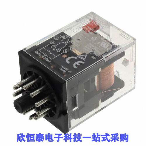 MKS3P-V AC120继电器 《 RELAY GEN PURPOSE 3PDT 10A 120V    》