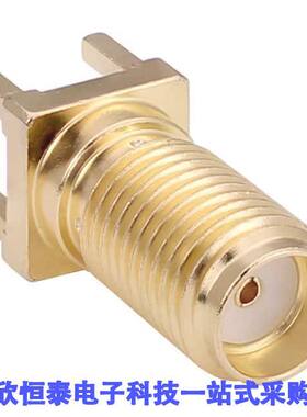 CONSMA008-G连接器 《 CONN SMA RCPT STR 50 OHM PCB    》