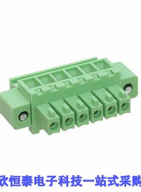 0395078006连接器 《 TERM BLO【 PLUG 6POS 90DEG 3.5MM    》