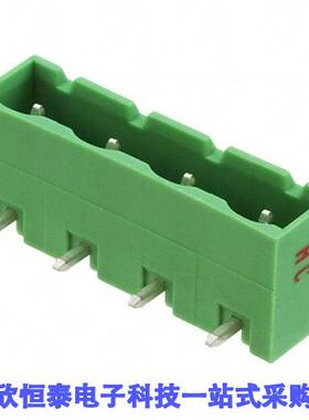 1728879连接器 《 TERM BLO【 HDR 4POS 90DEG 7.62MM    》