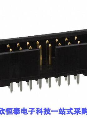 0702461601连接器 《 CONN HEADER VERT 16POS 2.54MM    》