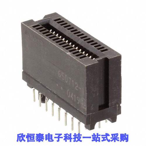 650712-1连接器 《 CONN EDGE DUAL FMALE 30POS 0.050    》