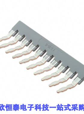 0201139连接器 《 JUMPER TERM BLK 10POS FLAT PIN    》