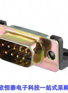 DEM-9P-D连接器 《 CONN D-SUB PLUG 9POS R/A SOLDER    》