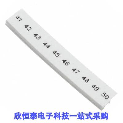 0809803:0041连接器 《 ZA【 STRIP 10SECT PRINT HORIZON    》