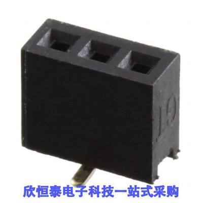 M50-3140345R连接器 《 CONN RCPT 3POS 0.05 GOLD SMD    》