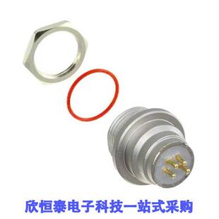 HS2P4M20-BP连接器 《 CONN RCPT MALE 4POS GOLD SOLDER    》