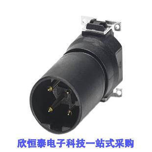 1411925连接器 《 CONN MALE INSERT 4POS GOLD SLDR    》