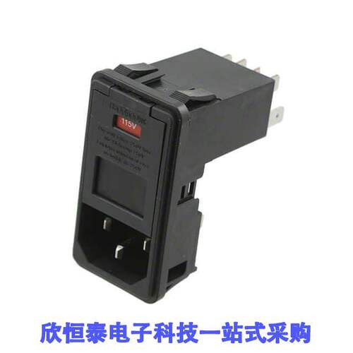 PS00XD000连接器 《 PWR ENT MOD RCPT IEC320-C14 PNL    》