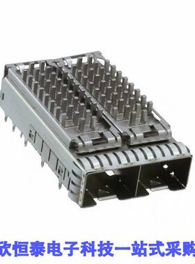2198230-2连接器 《 CONN SFP+ CAGE 1X2 W/HSINK R/A    》
