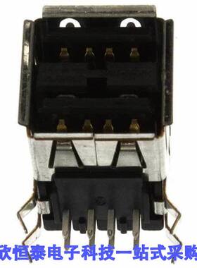 5787617-1连接器 《 CONN RCPT USB2.0 TYPEA STA【 R/A    》