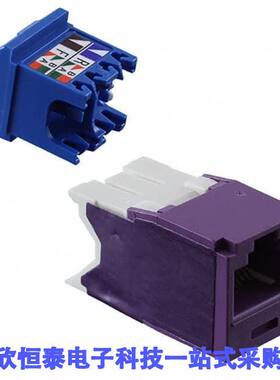 CJ6X88TGVL连接器 《 CATEGORY 6A, RJ45, 10 GB/S, 8-PO    》