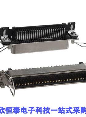 5555149-1连接器 《 CONN RCPT 50POS R/A SOLDER    》