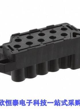 1648568-1连接器 《 CONN PLUG HSG DRAWER 10POS BLK    》