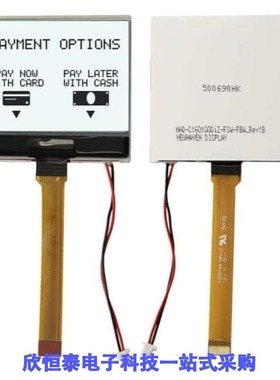 NHD-C160100DIZ-FSW-FBW/NHD-COG14-36/NHD-CTP6