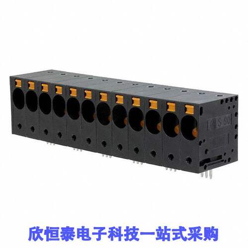2500550000连接器 《 TERM BLK 12POS SIDE ENT 10MM PCB    》