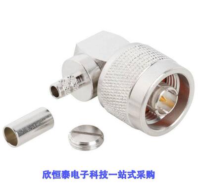 172215连接器 《 CONN N PLUG R/A 50 OHM SOLDER    》