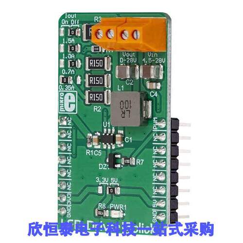 MIKROE-3297开发板 《 LED DRIVER 5 CLI【    》
