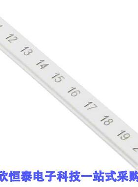 0808765:0011连接器 《 ZA【 STRIP 10-SECTION WHITE    》