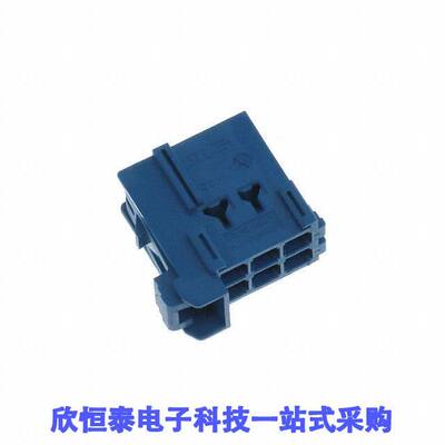 1-965640-1连接器 《 CONN RCPT HSG 6POS 5.00MM    》