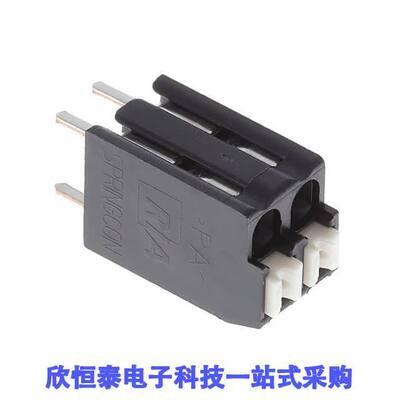 AST2130202连接器 《 TERM BLK 2P TOP ENTRY 3.5MM PCB    》