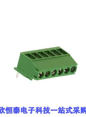 284414-6连接器 《 TERM BLK 6P TOP ENTRY 3.5MM PCB    》