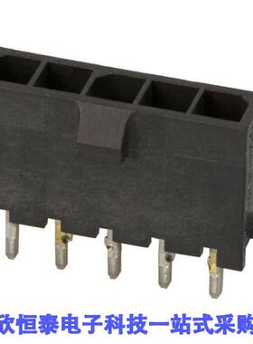2-1445050-5连接器 《 CONN HEADER VERT 5POS 3MM    》