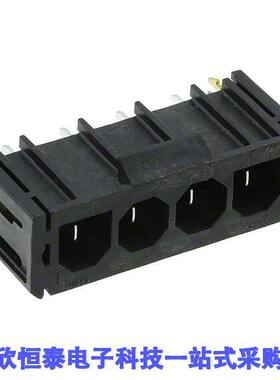 0431602104连接器 《 CONN HDR 4POS 7.50MM PCB SLDR    》