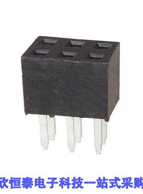 25640601RP2连接器 《 CONN RCPT 6POS 0.079 GOLD PCB    》