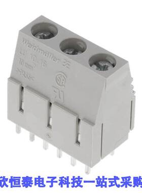 1636180000连接器 《 TERM BLK 3P SIDE ENT 10.16MM PCB    》