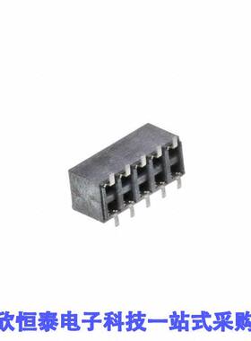 0791098404连接器 《 CONN RCPT 10POS 0.079 GOLD SMD    》