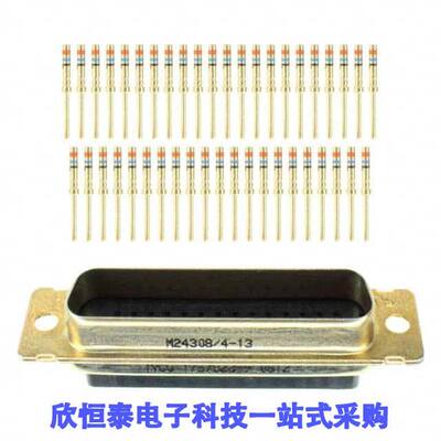 1757823-9连接器 《 CONN D-SUB HD PLUG 44P CRIMP    》