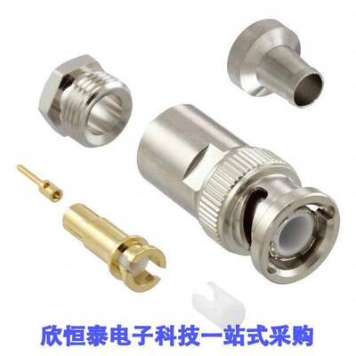 5056连接器 《 CONN BNC TRIAX PLUG STR 50 OHM    》