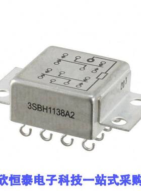 3SBH1138A2继电器 《 RELAY GEN PURPOS 4PDT 2A 26.5VDC    》