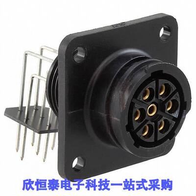 796403-1连接器 《 CONN RCPT MALE 4POS GOLD SOLDER    》